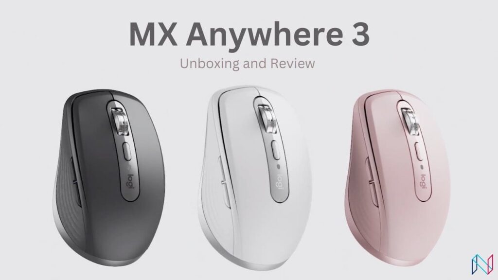 Logitech MX Anywhere 3 design 