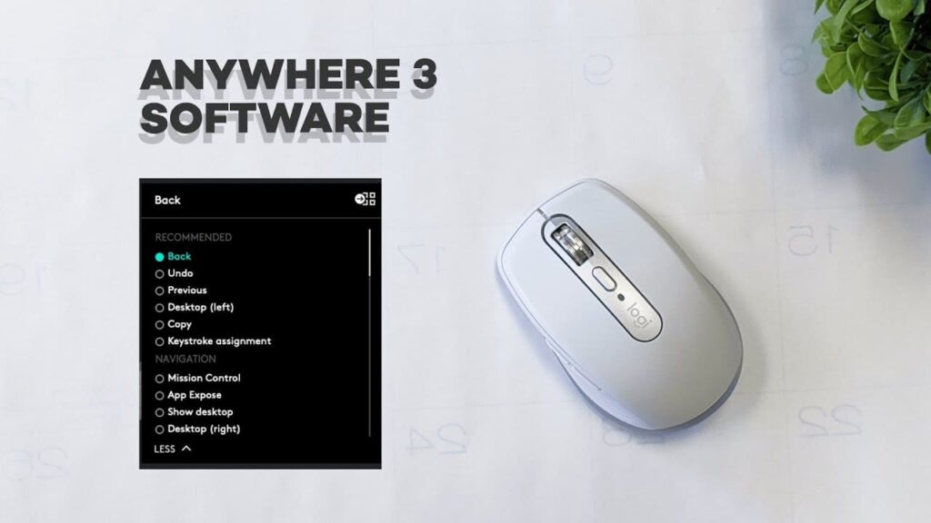 Logitech MX Anywhere 3 software 