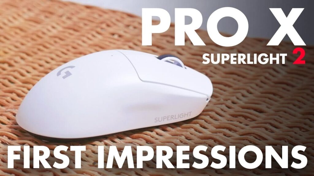 Logitech G Pro X Superlight 2 design