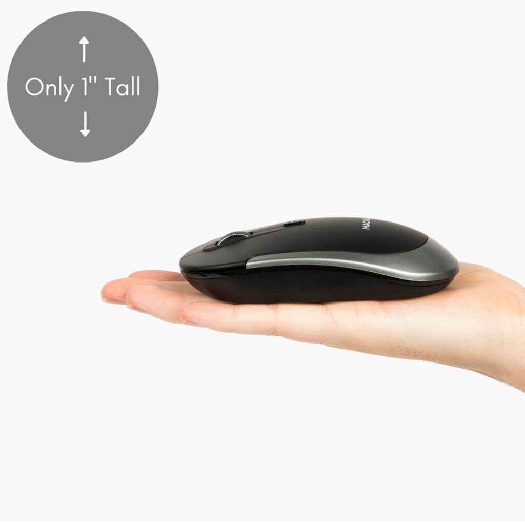 Macally Silent Wireless Mouse Silent Clicks: Ultimately, Silence and Quiet